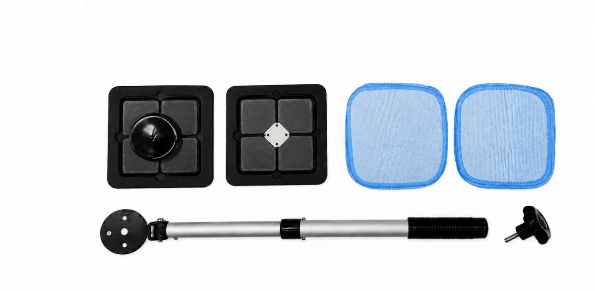 🚘Dual Magnetic Car Windshield Cleaner | Streak-Free Auto Glass Cleaning Kit