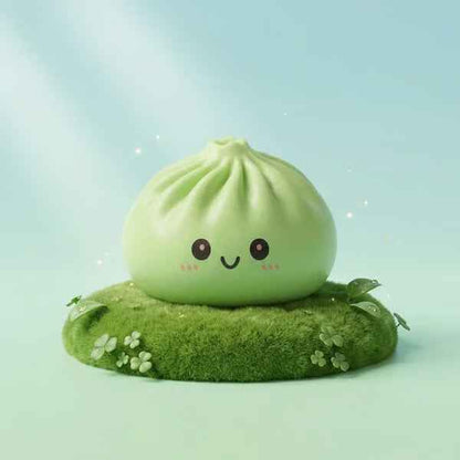 ✨ Cute Glitter Dumpling Squishy | Rare Collectible Stress Ball