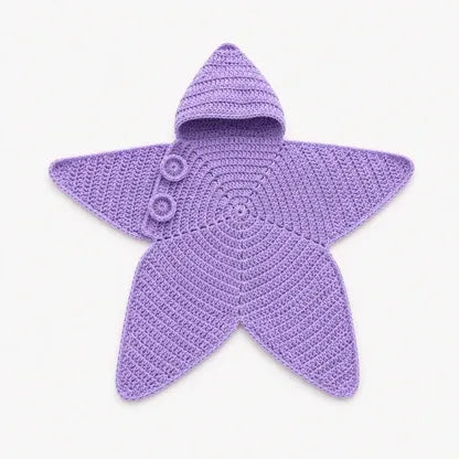 Whimsical Starfish Newborn Prop Outfit, Cute Costume for Infant Photoshoot Sessions