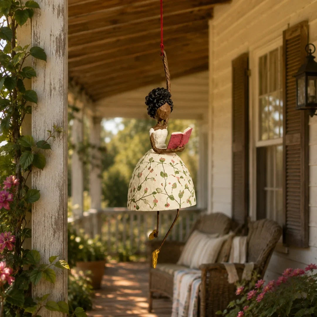 ✨💃🌸 Whimsical Dancing Lady Hanging Ornament