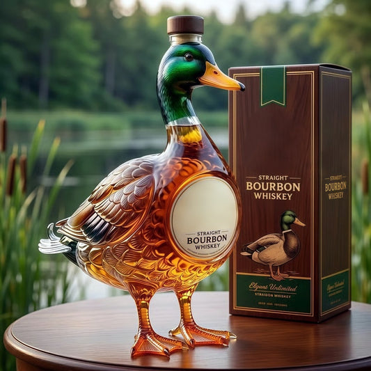 🔥Most Popular in 2026🔥Duck 3D Mallard Bourbon Bottle