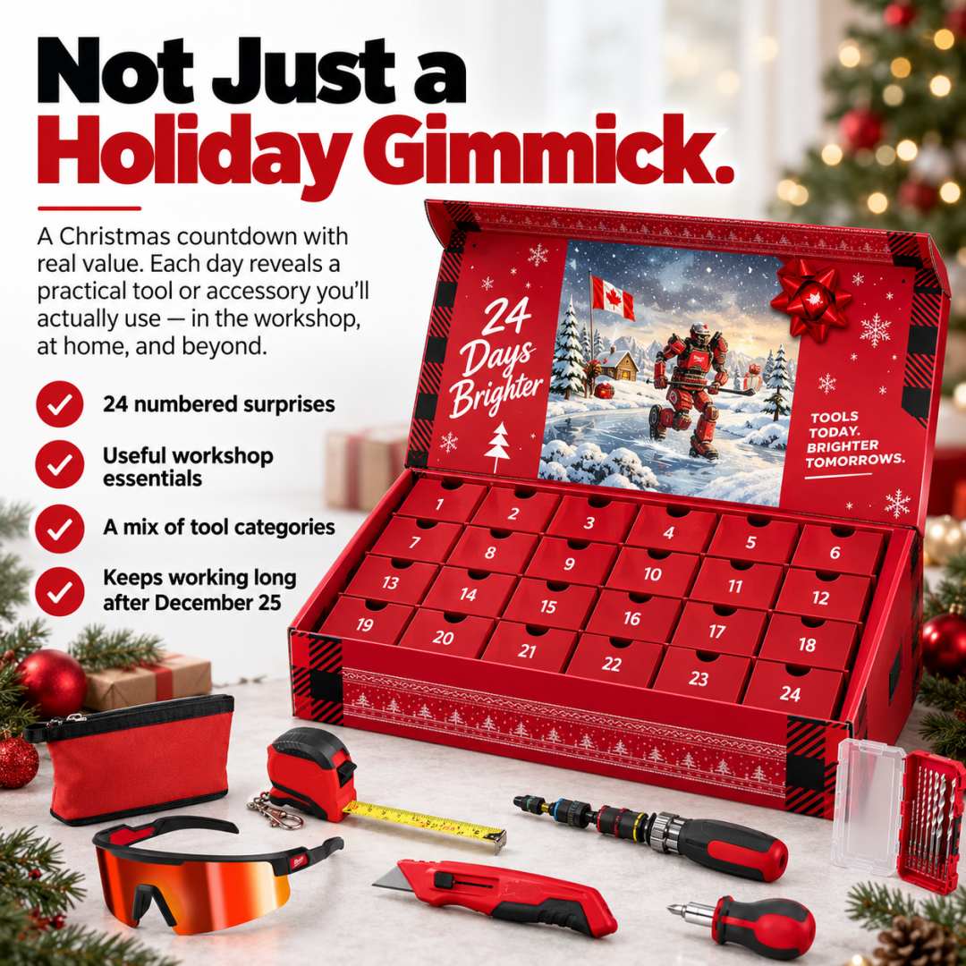🔥Last Day 49% OFF🔥24 Days of Tools Christmas Countdown Gift Set