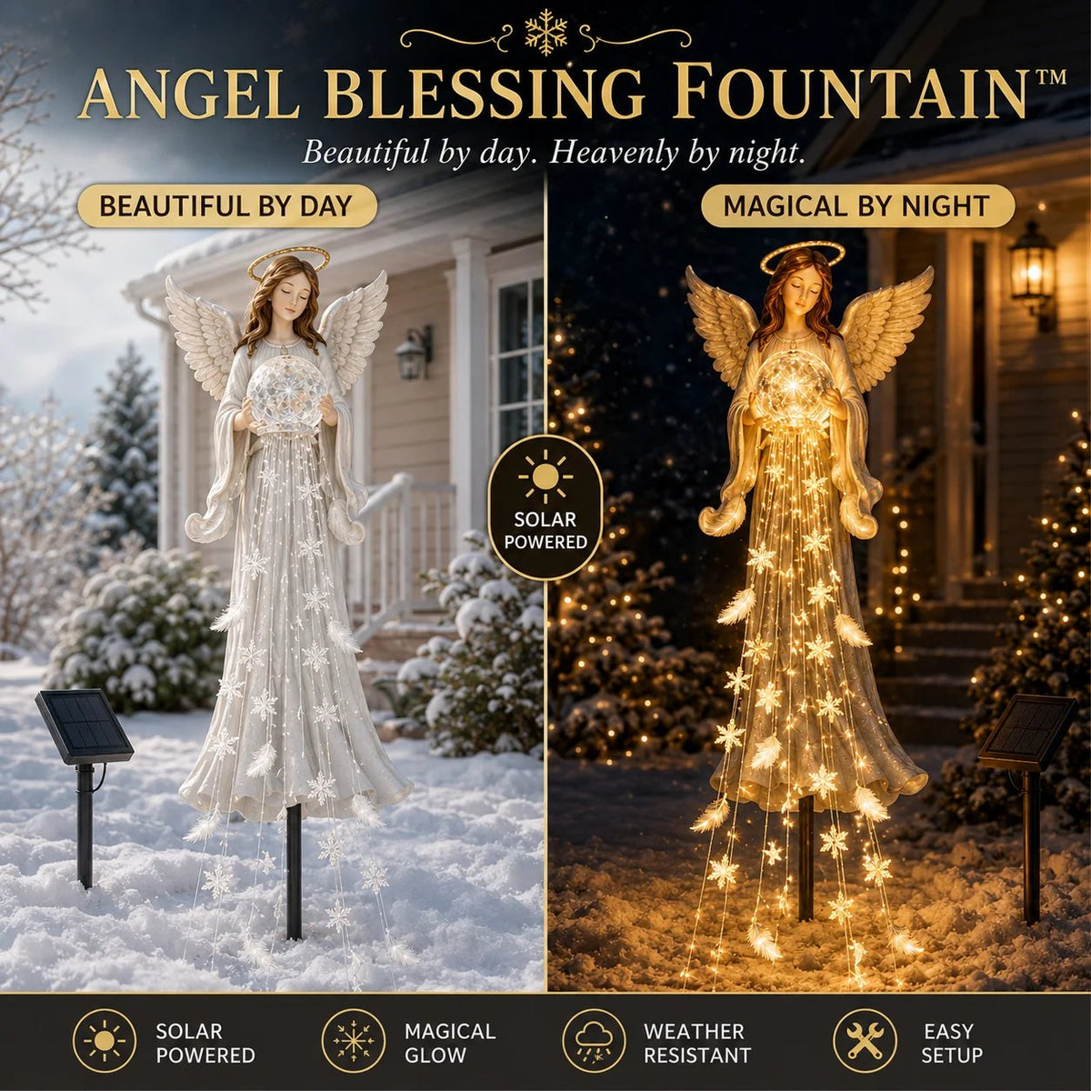 🎁Get 49% Off✨ Solar Angel Remembrance Garden Light👼