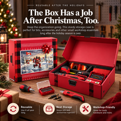 🔥Last Day 49% OFF🔥24 Days of Tools Christmas Countdown Gift Set
