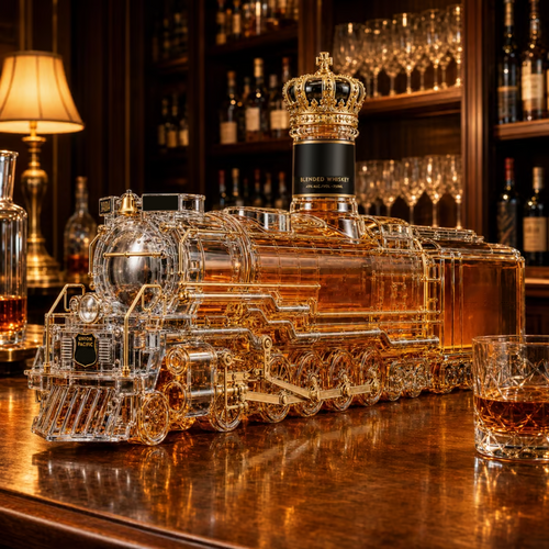🔥Most Popular in 2026🔥85th Anniversary Locomotive Whiskey Decanter