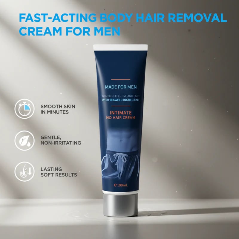 🎁Buy 2 Get 1 Free🔥Fast-Acting Body Hair Removal Cream for Men