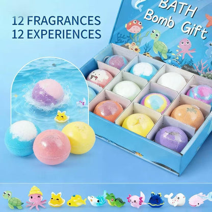 Bath Bombs for Kids with Surprise