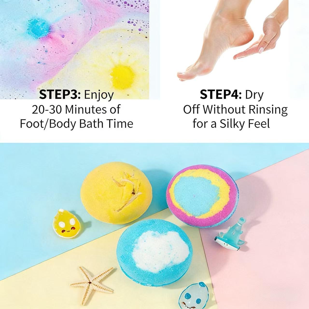 Bath Bombs for Kids with Surprise