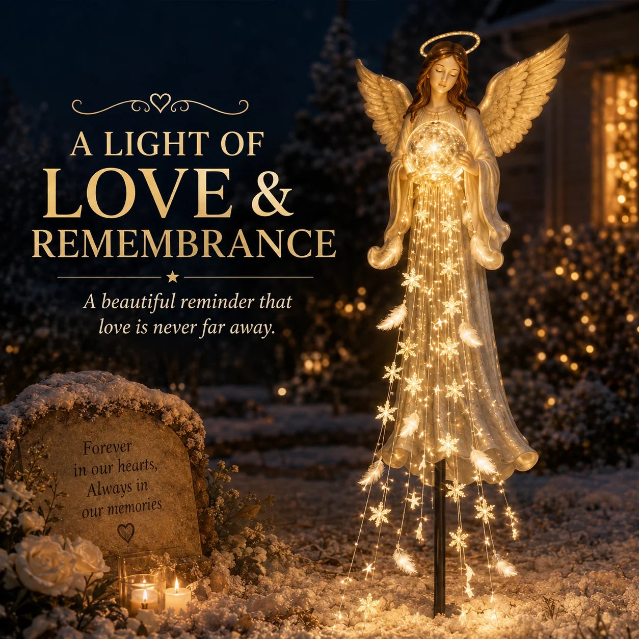 🎁Get 49% Off✨ Solar Angel Remembrance Garden Light👼