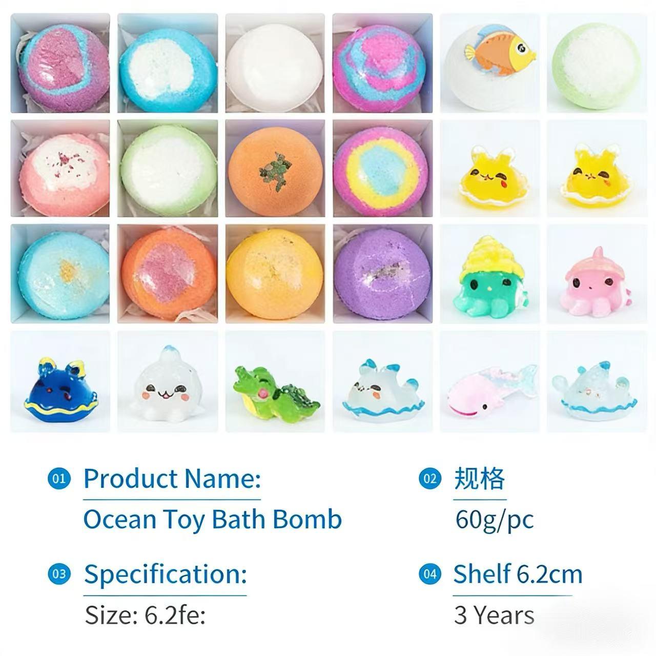 Bath Bombs for Kids with Surprise