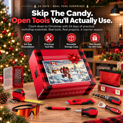 🔥Last Day 49% OFF🔥24 Days of Tools Christmas Countdown Gift Set