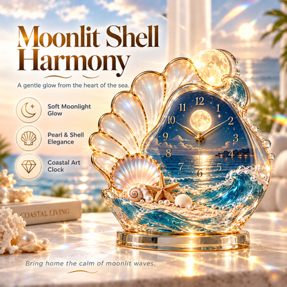 ✨Today Only: Get 50% Off🔥🌊 Coastal Glow Crystal Clock Collection — Bring the Beauty of the Sea Home ✨
