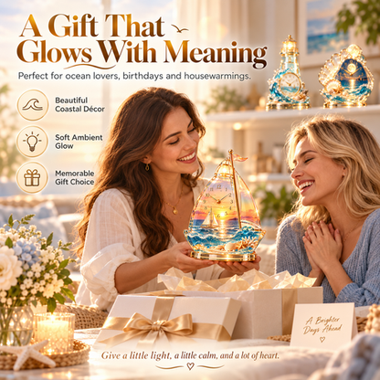 ✨Today Only: Get 50% Off🔥🌊 Coastal Glow Crystal Clock Collection — Bring the Beauty of the Sea Home ✨