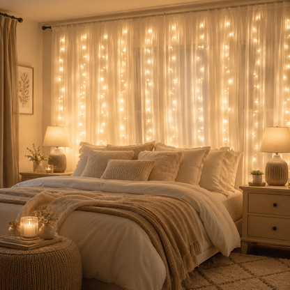 🔥Most Popular in 2026🔥Dreamy Tulle Curtain Lights Set