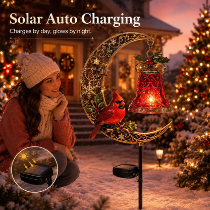🌙 Solar Garden Stake Light | 3 Festive Holiday‑Themed Styles for Yard & Outdoor Landscape Decor Lovers