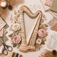 🪕 Floral Harp
