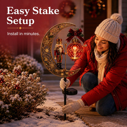 🌙 Solar Garden Stake Light | 3 Festive Holiday‑Themed Styles for Yard & Outdoor Landscape Decor Lovers