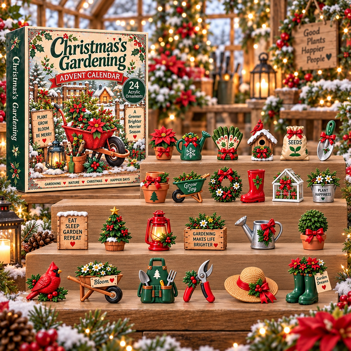 🌿🎄 2026 Gardener’s Christmas Advent Calendar – 24 Days of Garden-Inspired Holiday Surprises 🎁🪴