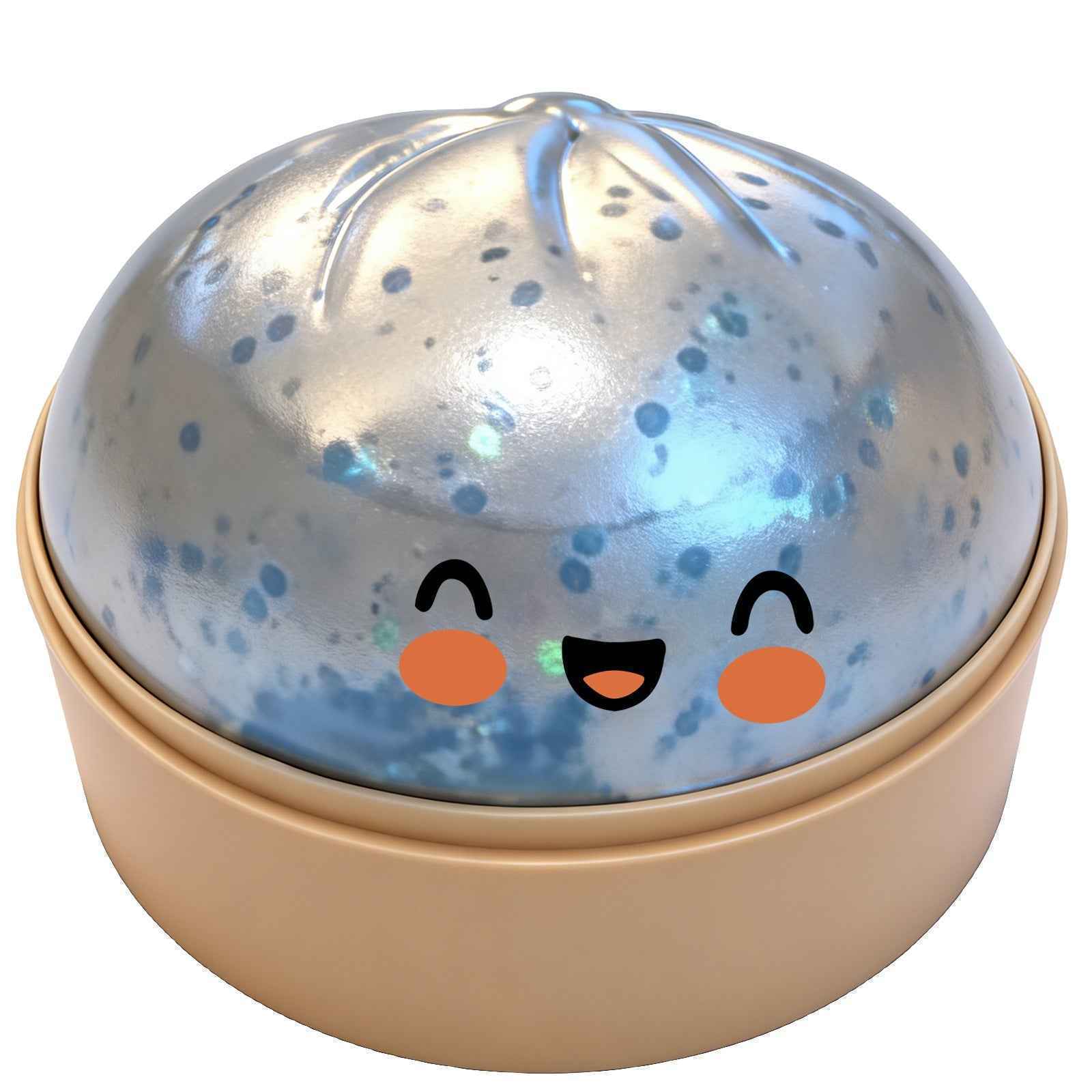✨ Cute Glitter Dumpling Squishy | Rare Collectible Stress Ball