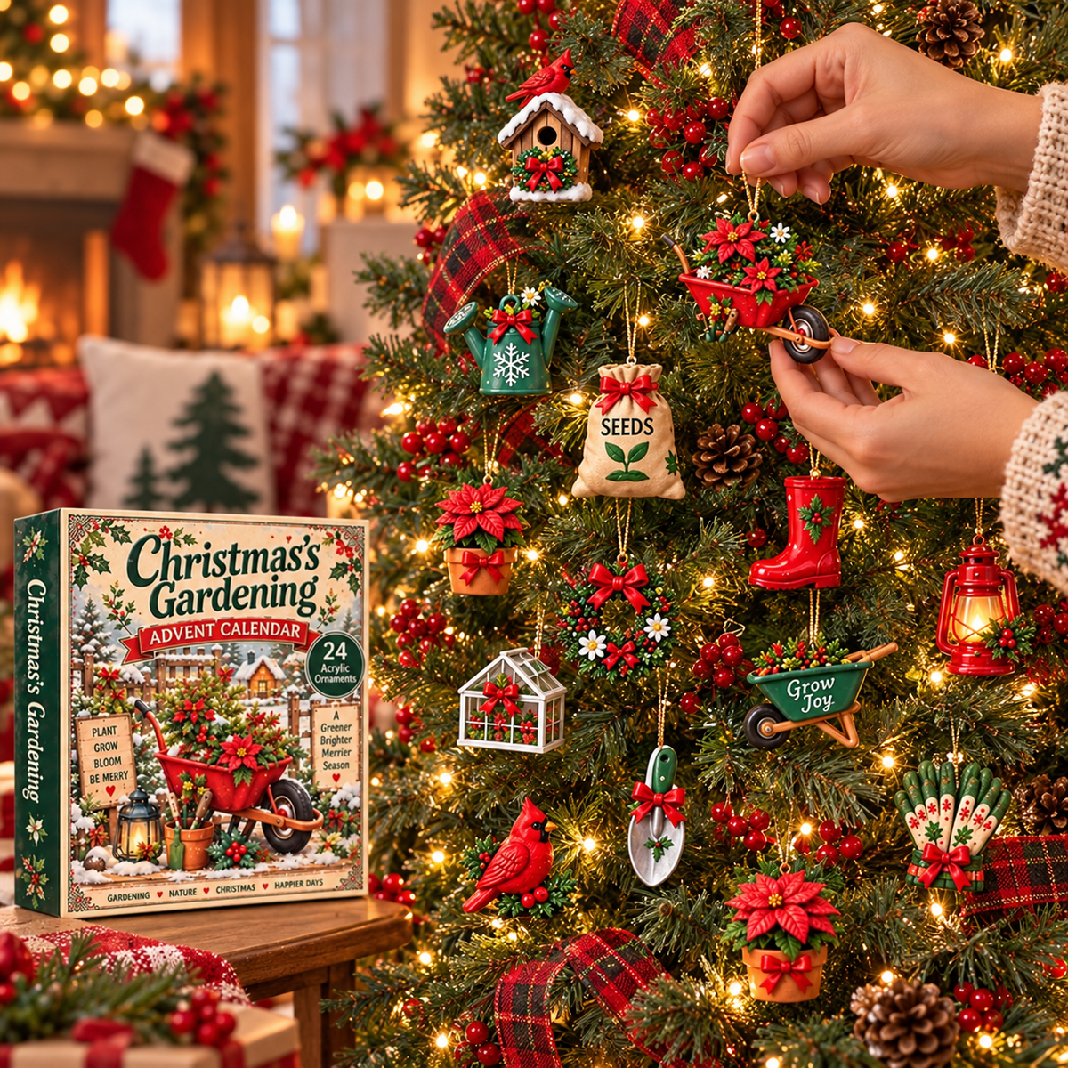 🌿🎄 2026 Gardener’s Christmas Advent Calendar – 24 Days of Garden-Inspired Holiday Surprises 🎁🪴